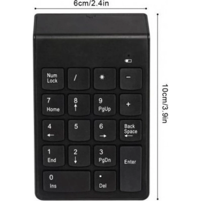Brs Kablosuz Numpad Numerik Keypad Klavye Wireless