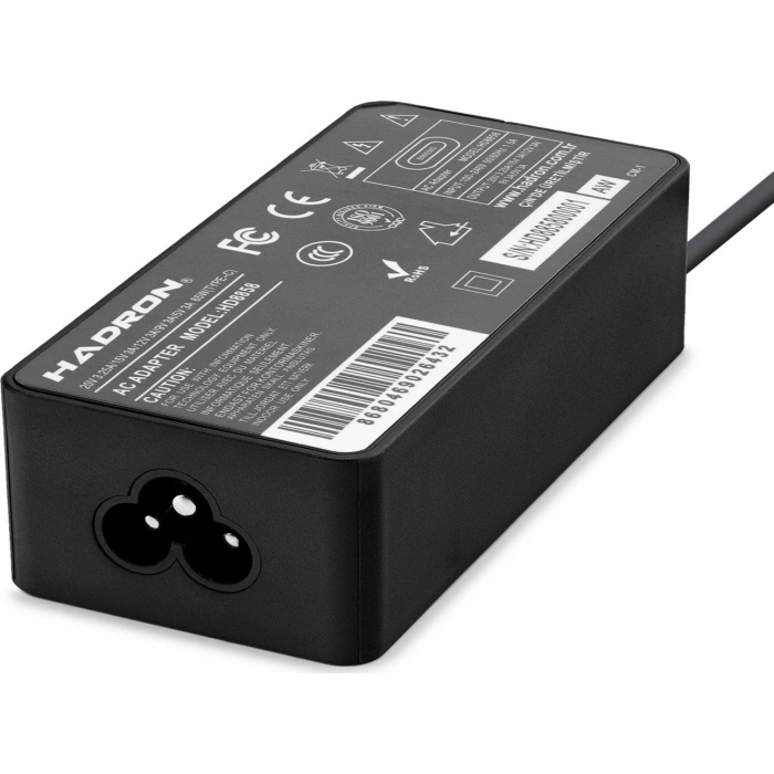 Hadron HD8858 Notebook Adaptör USB Type-C 5V 3A - 20V 2.25A Arası 65W
