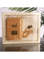 64 Sayfa Gold Kadife Yasin + İnci Tesbih + Kutulu Seccade