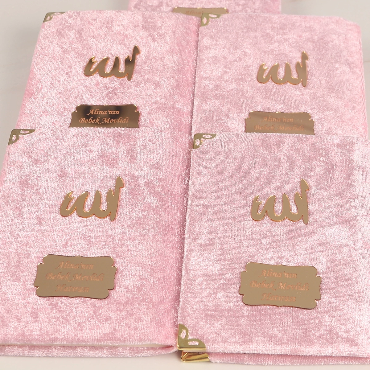 64 Sayfa Pembe Kadife Yasin