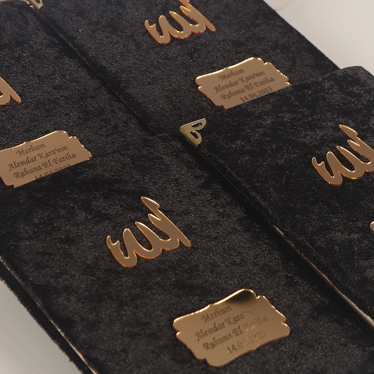 64 Sayfa Siyah Kadife Yasin