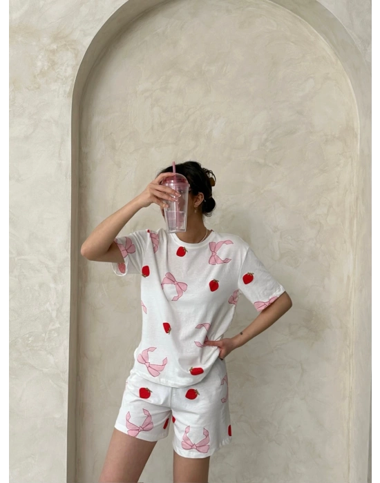 Çilek Pijama Takımı