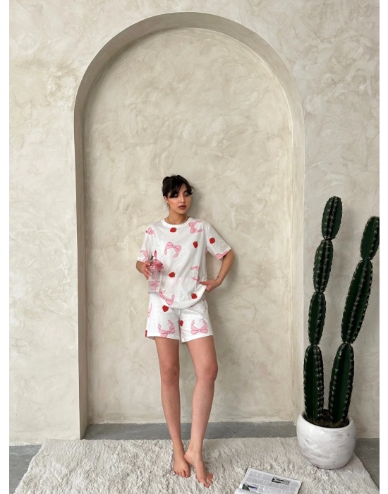 Çilek Pijama Takımı