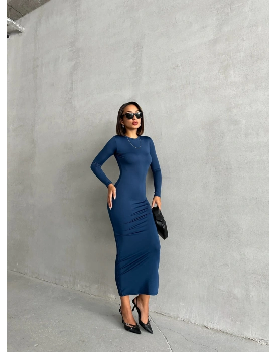 Basic Uzun Kollu Elbise