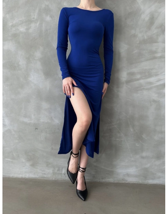 Çift Yırtmaçlı Elbise