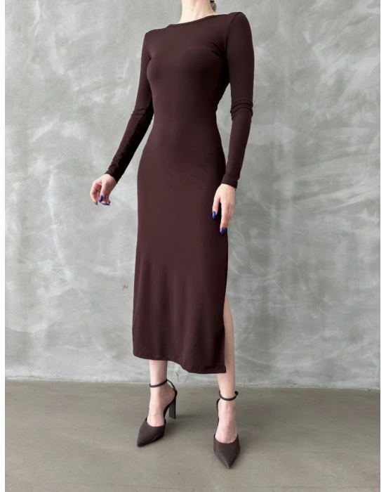 Çift Yırtmaçlı Elbise