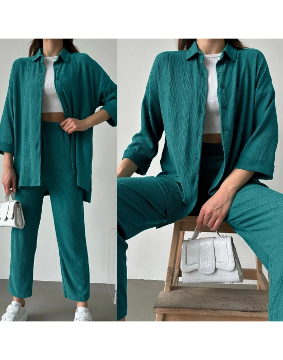 Düğmeli İkili Takım