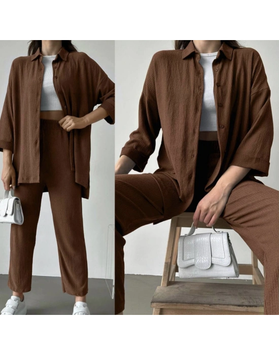 Düğmeli İkili Takım