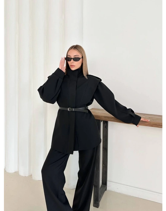 Morre Ceket Takım-siyah