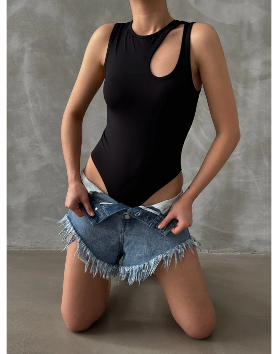 Omuz Dekolteli Bodysuit