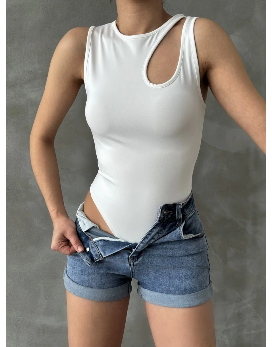 Omuz Dekolteli Bodysuit