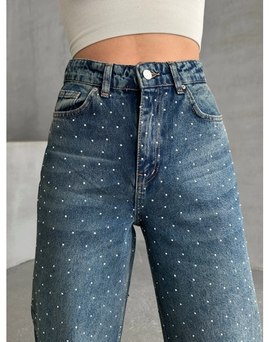 Rio Taşlı Palazzo Pantolon