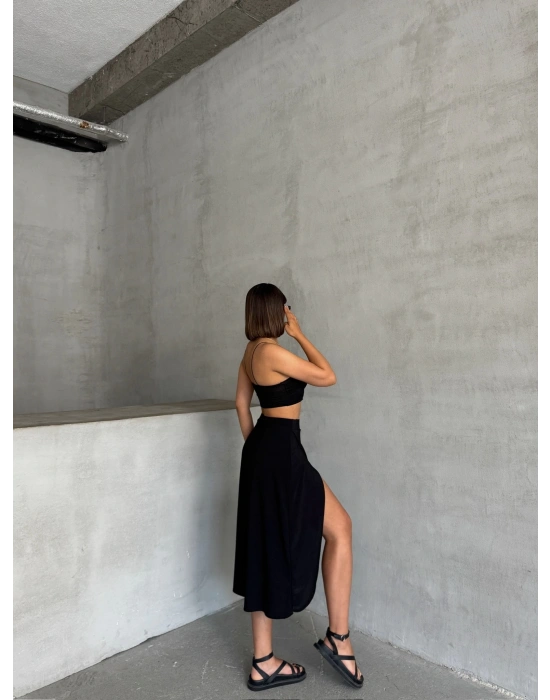 Sendy Şort Etek-siyah