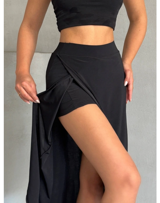 Sendy Şort Etek-siyah