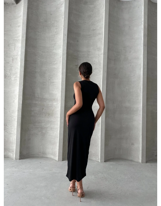 Sıfır Kollu Basic Elbise