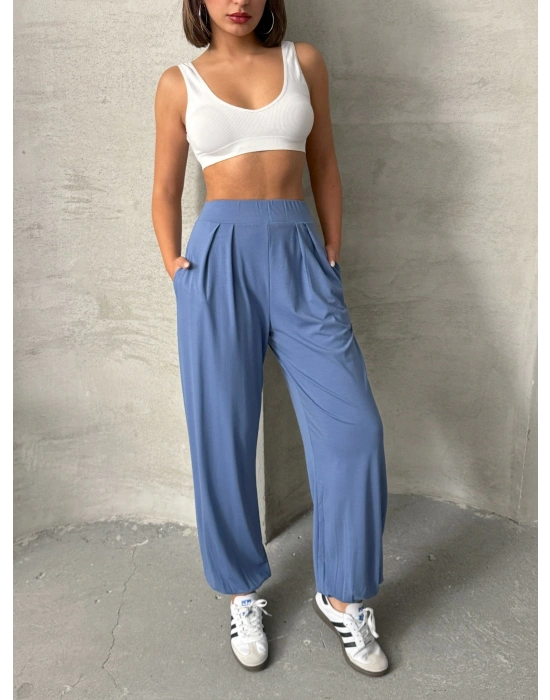 Stella Şalvar Pantolon-mavi