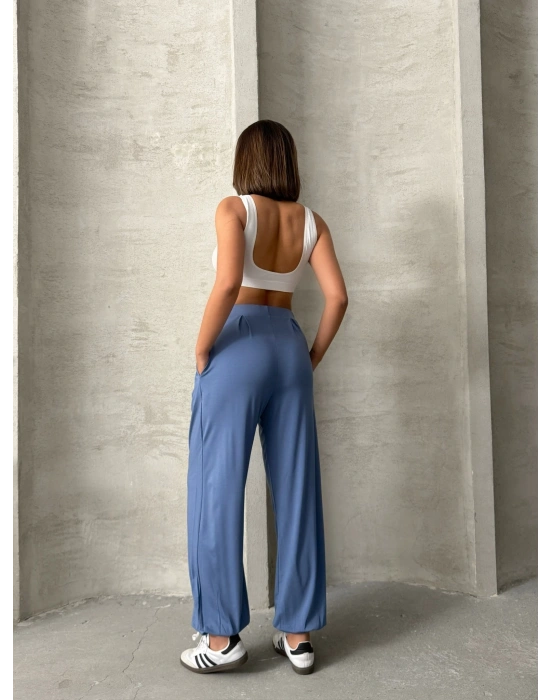 Stella Şalvar Pantolon-mavi