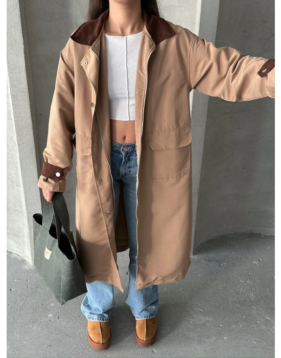 Stradivarius Trenç-camel