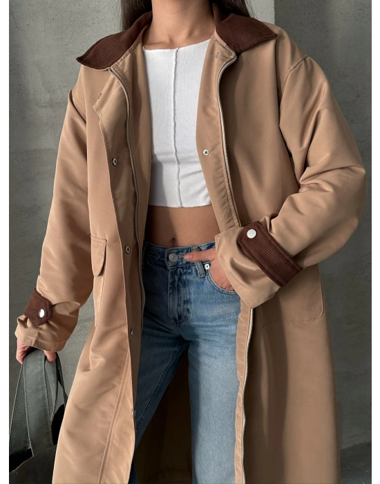 Stradivarius Trenç-camel