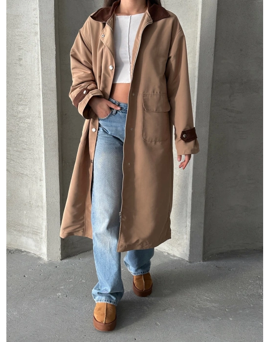 Stradivarius Trenç-camel