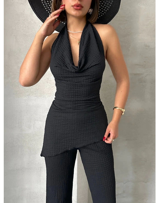 Zenyaka Gofre Takım-siyah