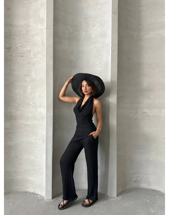 Zenyaka Gofre Takım-siyah