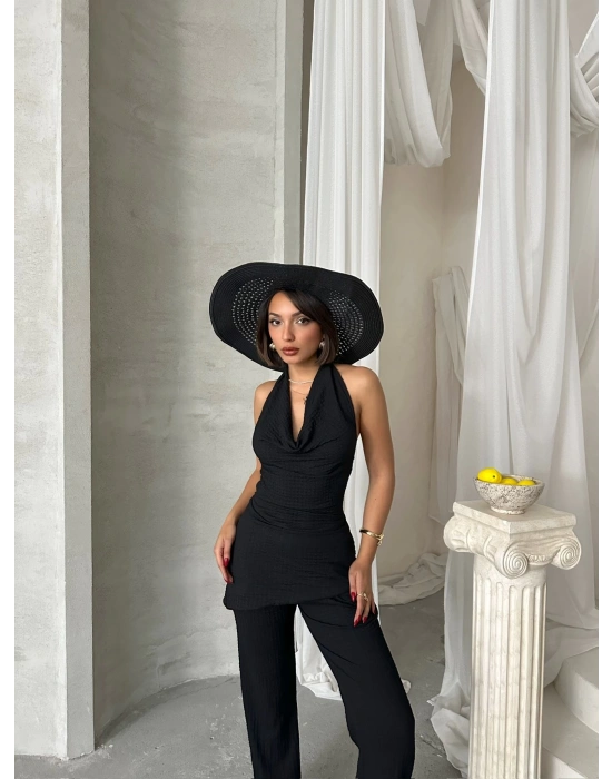 Zenyaka Gofre Takım-siyah