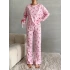 Şeker Desenli Pijama-pembe