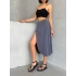 Sendy Şort Etek-gri
