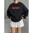 Tımeless Oversize Sweatshirt-siyah