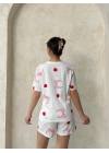 Çilek Pijama Takımı