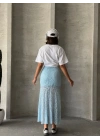 Dantel Etek-mavi