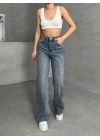 Kesik Paça Palazzo Pantolon