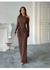 Naci Mocha Elbise-kahve