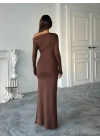 Naci Mocha Elbise-kahve
