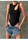 Omuz Dekolteli Bodysuit