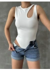 Omuz Dekolteli Bodysuit
