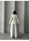 Prestige Blazer Takım-krem