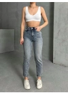 Raw Yıkama Mom Jean
