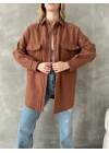 Çift Cep Kaşe Gömlek