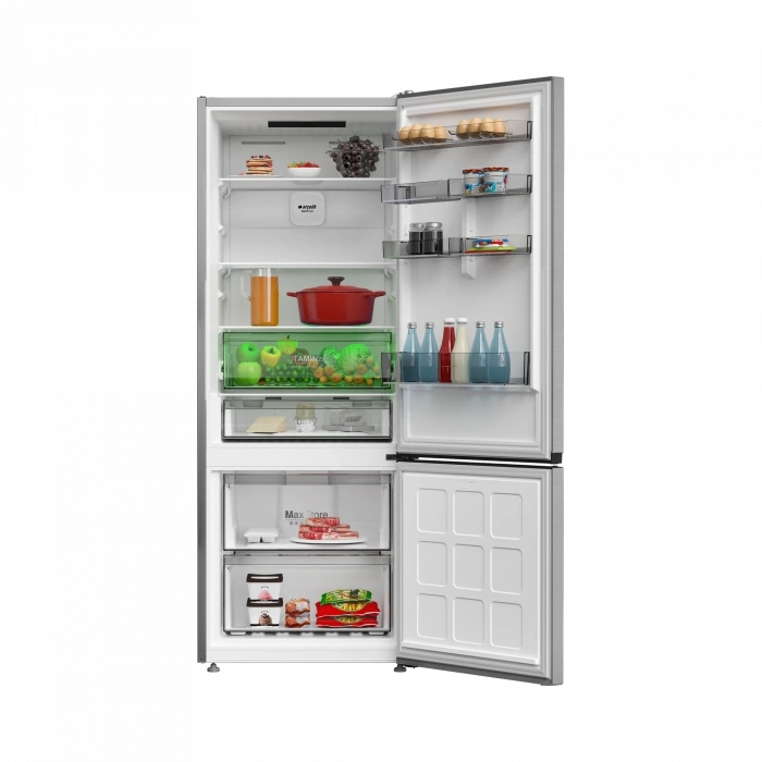 ARÇELİK 270477 EI AI Yapay Zeka Teknolojili Alttan Donduruculu Buzdolabı
