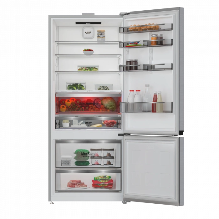 ARÇELİK 278552 EI AI Fit Yapay Zeka Teknolojili Alttan Donduruculu Buzdolabı