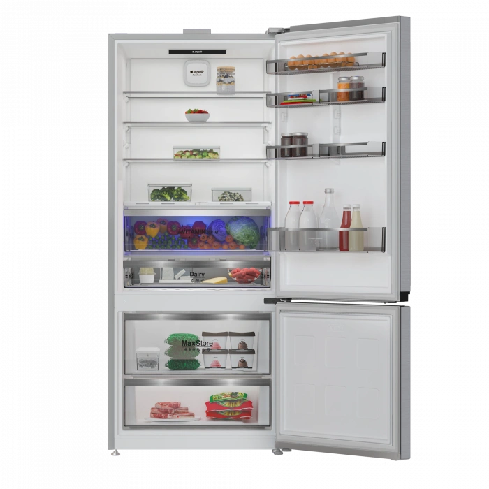 ARÇELİK 278552 EI AI Fit Yapay Zeka Teknolojili Alttan Donduruculu Buzdolabı