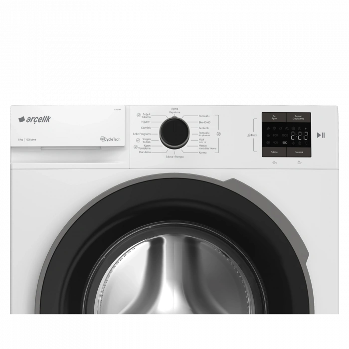ARÇELİK 8100 MX 8 Kg Çamaşır Makinesi