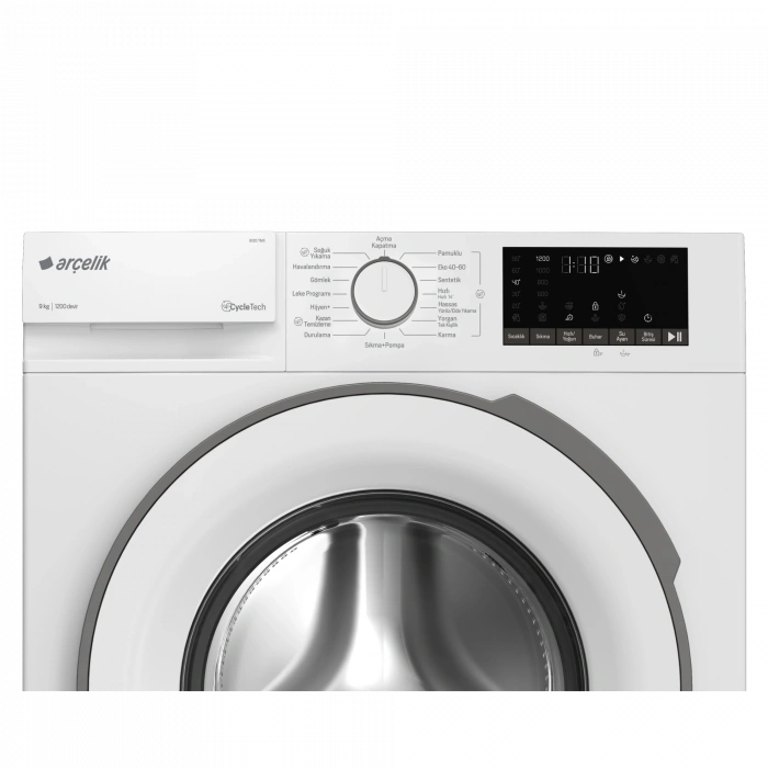 ARÇELİK 9120 TMX 9 Kg Çamaşır Makinesi