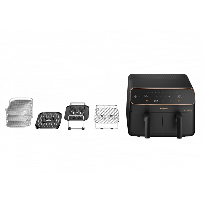 ARÇELİK FR 9284 Arçelik Gurme DuoFry™ Az Yağlı Fritöz