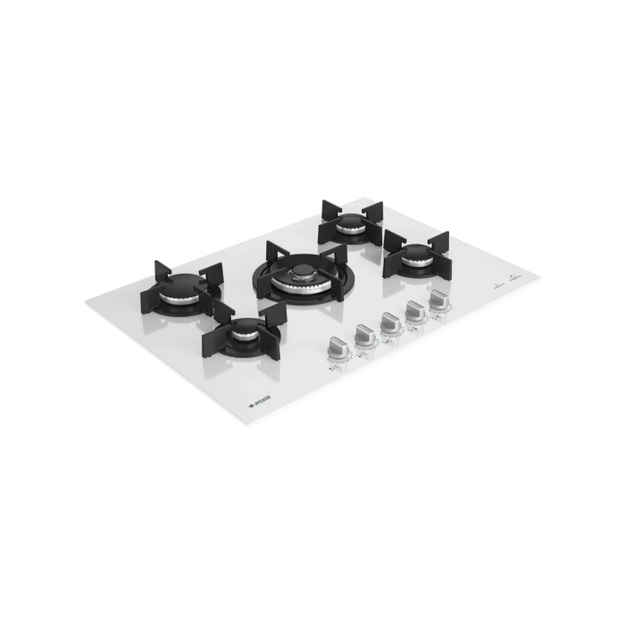 Arçelik OCD T 752-1 DWKB Wok Gözlü Beyaz Cam Ankastre Ocak