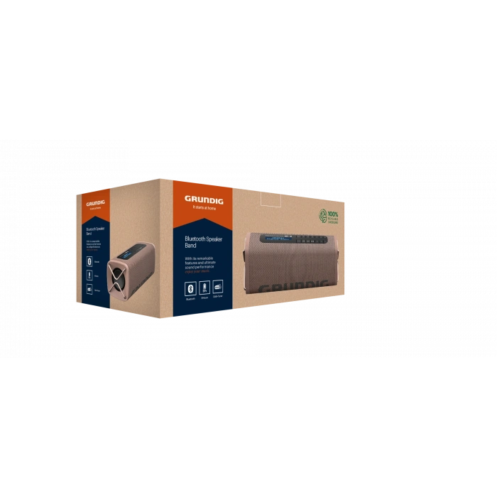 GRUNDIG Grundig Band BT Hoparlör Kahve Grundig Hoparlör
