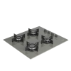 ARÇELİK OCD T 601-1 EG Gazlı Cam Tablalı Ocak