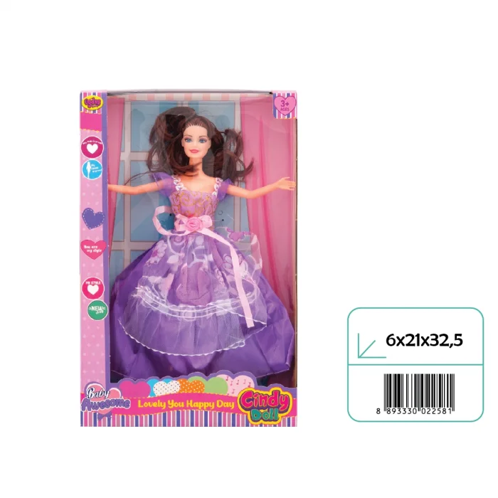 02258 CINDY DOLL FASHION STYLE BEBEK*48*